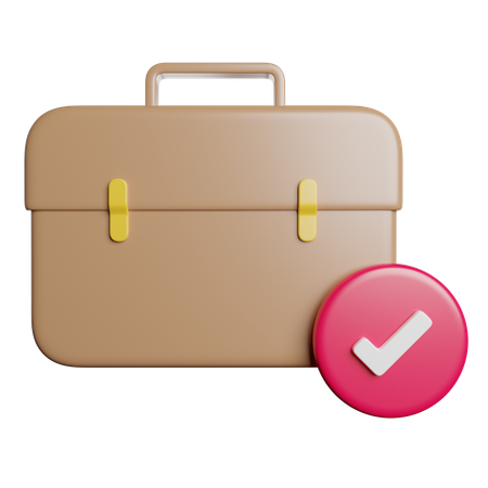 Job  3D Icon