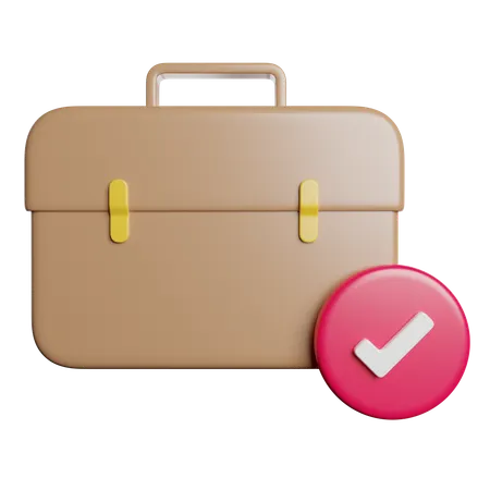 Job  3D Icon