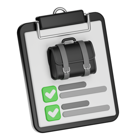 JOB DESCRIPTION  3D Icon