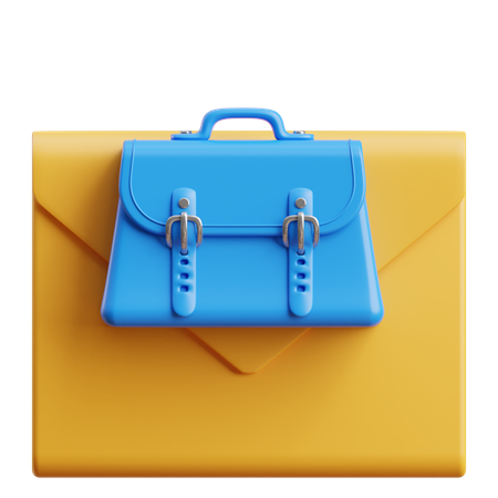 Job Email  3D Icon