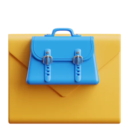 Job Email  3D Icon