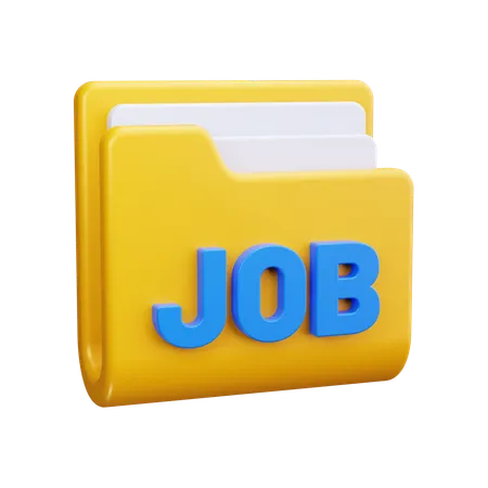 Job Folder  3D Icon