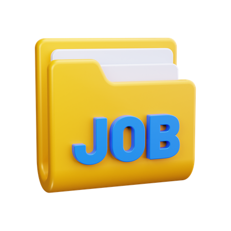 Job Folder  3D Icon