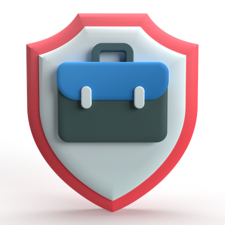 직업 보험  3D Icon