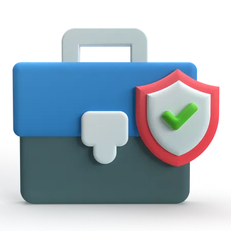 Job Insurance  3D Icon