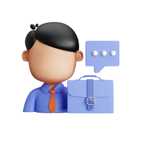 Job Interview  3D Icon