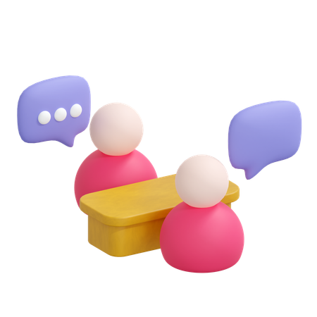 Job Interview  3D Icon