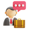 3d job interview emoji