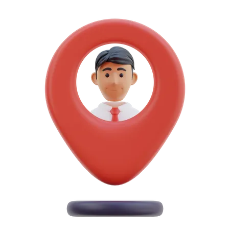 Job Location  3D Icon