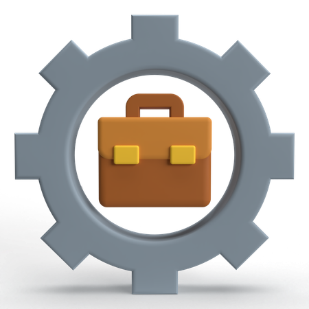 Job Management  3D Icon