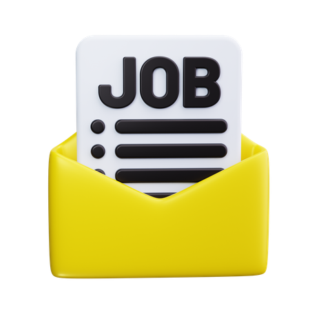 Job Offer  3D Icon