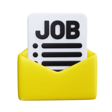 Job Offer  3D Icon