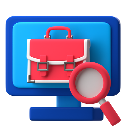 Job Portal  3D Icon