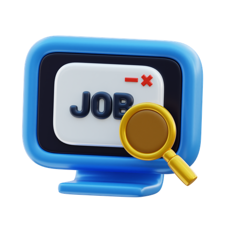 Job Portal  3D Icon