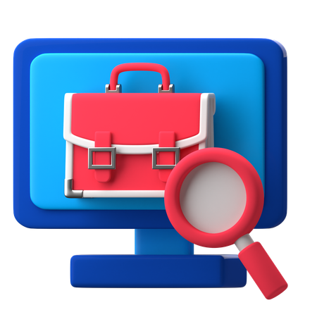 Job Portal  3D Icon