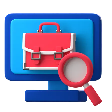 Job Portal  3D Icon