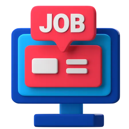 Job Posting  3D Icon