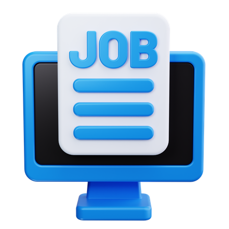 Job Posting  3D Icon