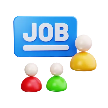 Job Presentation  3D Icon