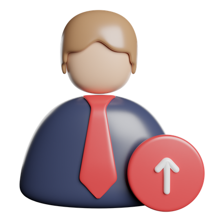 Job Promotion  3D Icon