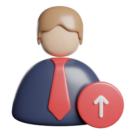 Job Promotion Career 3D Icon