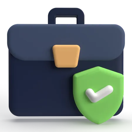 Job Protection  3D Icon