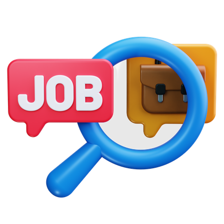 Job reference  3D Icon