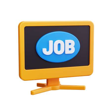 Job search  3D Icon