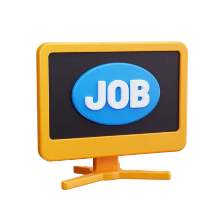 Job search  3D Icon