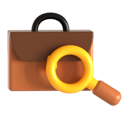 Job Search  3D Icon