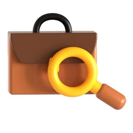 Job Search  3D Icon