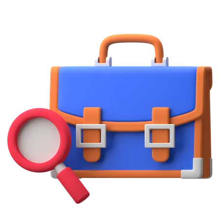 Job Search  3D Icon