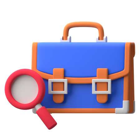 Job Search  3D Icon