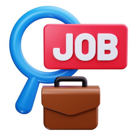 Job Search  3D Icon