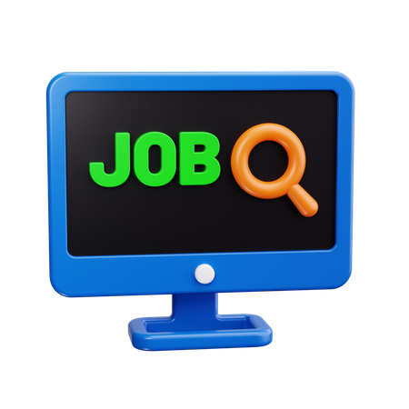 Job search  3D Icon