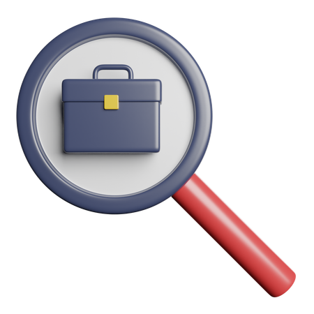 Job Search  3D Icon