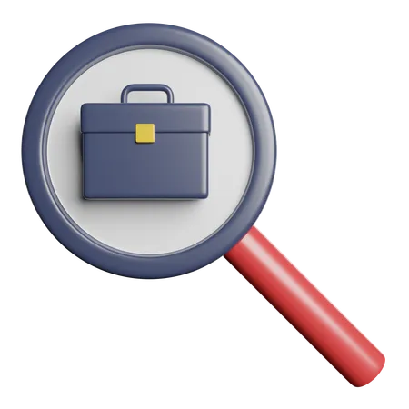 Job Search  3D Icon