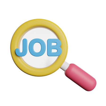 Job Search  3D Icon