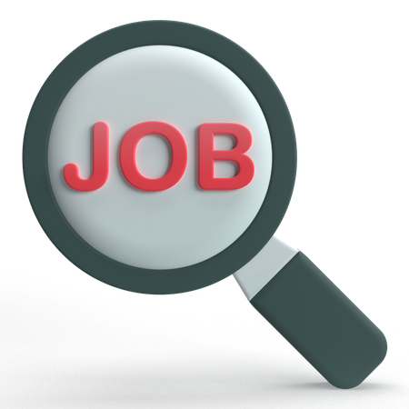 Job Search  3D Icon