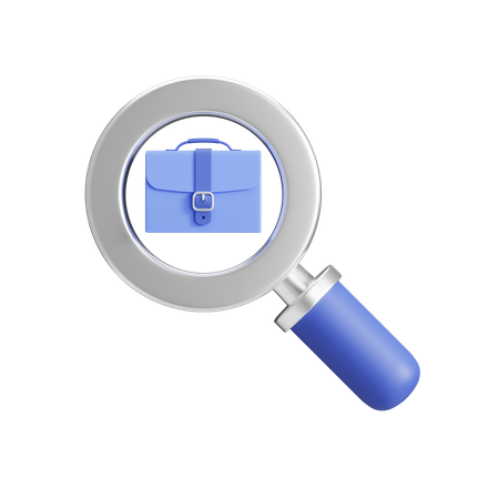 Job Search  3D Icon