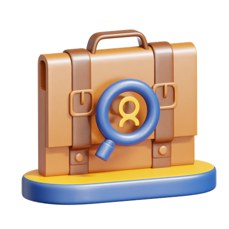 Job search  3D Icon
