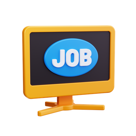 Job Search  3D Icon