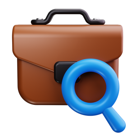 Job Search 3D Icon