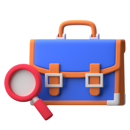 Job Search  3D Icon