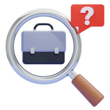 Job Search  3D Icon