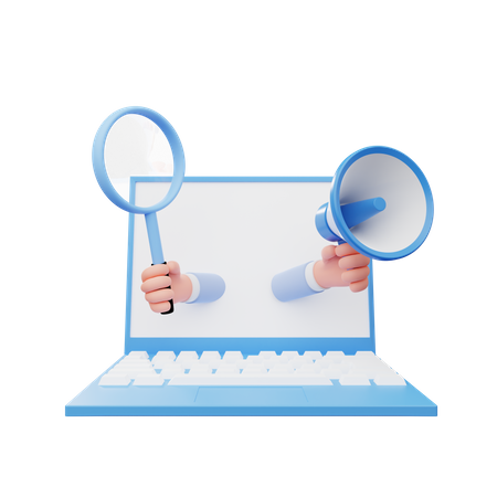 Job Search  3D Icon