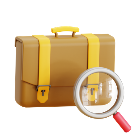 Job Search  3D Icon