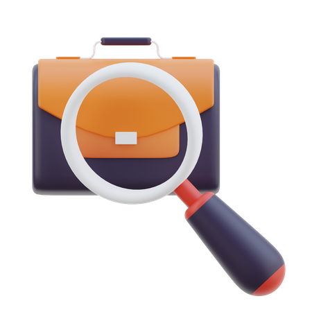 Job Search  3D Icon