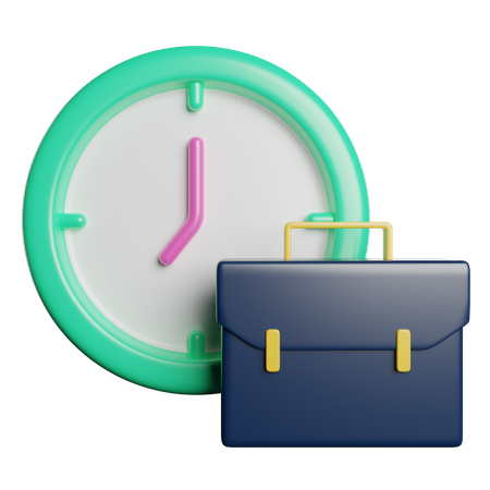 Job Timing  3D Icon