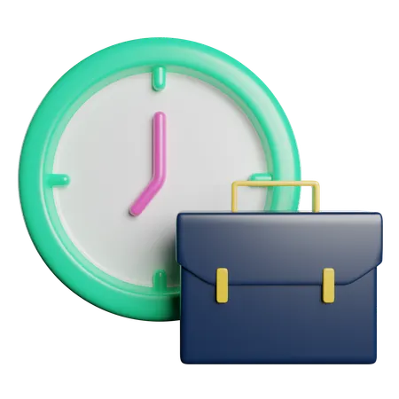 Job Timing  3D Icon